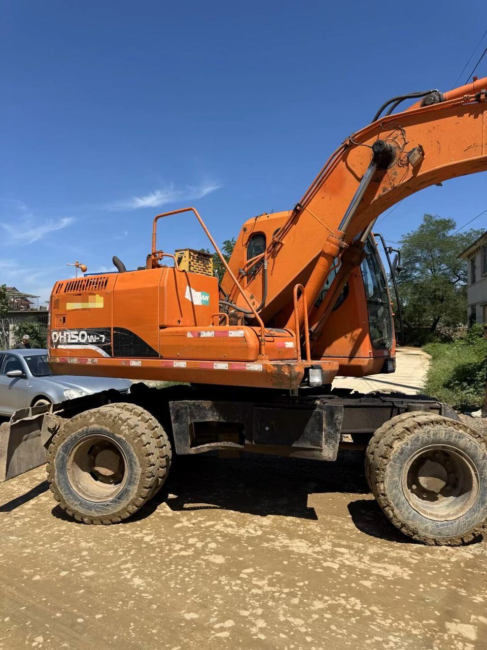 2020 Doosan DH150W-7 Wheeled Excavator for sale at Omega Machines in Qingdao, China