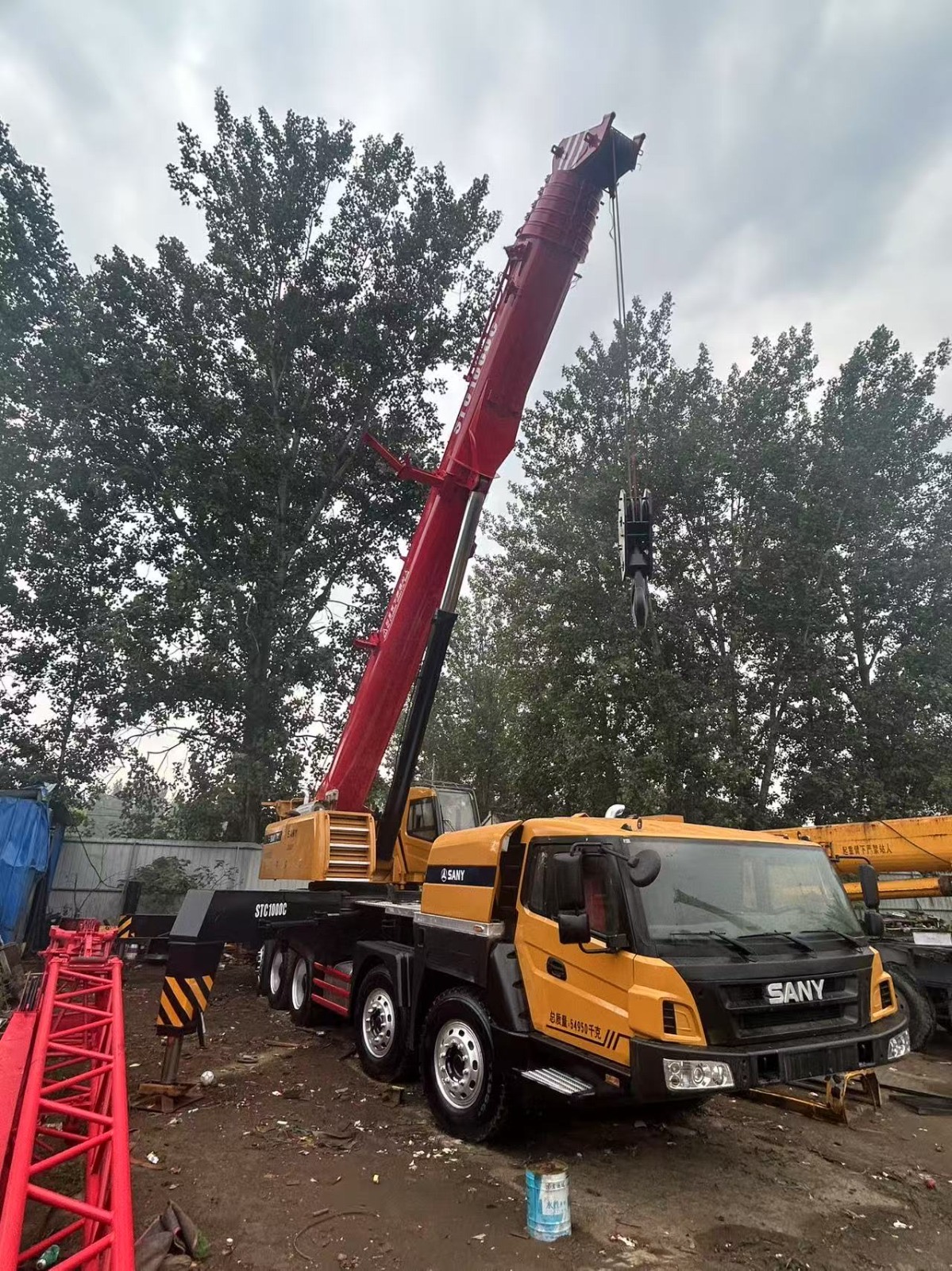 2022 Sany STC1000C Truck Crane 100 Tons photo 4, Qingdao, China