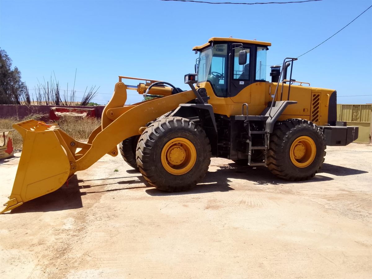 2024 SDLG 956L wheel loader for sale at the Omega Machines yard in Mohammedia, Morocco